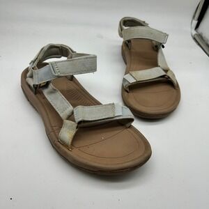 Teva Hurricame Universal Sandal Light Blue Women's 9 Tan Hiking Outdoor 1152631